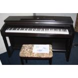 A ROLAND HP 530 DIGITAL PIANO with stool (PAT pass and working)