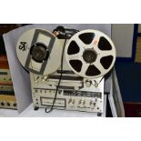 A TEAC X1000R REEL TO REEL PLAYER, with dual capstan drive, Bi directional record/Tension Servo, DBX
