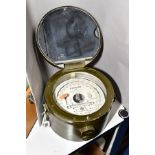 A U.S. MILITARY SURVEYING ALTIMETER, by Wallace & Tierman, serial No FA199031, diameter