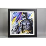 JEN ALLEN (BRITISH 1979), 'Silent Guardian', a Limited Edition print of comic strip hero Batman,