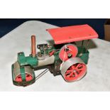 AN UNBOXED WILESCO OLD SMOKY LIVE STEAM ROAD ROLLER, No D36, playworn condition but appears