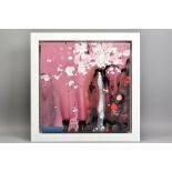 DANIELLE O'CONNOR AKIYAMA (CANADA 1957), 'Painted Dreams I', a cherry blossom tree beside a