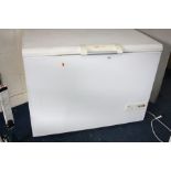 A BOSCH ECONOMIC CHEST FREEZER , width 113cm x depth 70cm (PAT pass - temp -20c) together with a