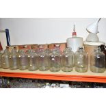 A LARGE COLLECTION OF HOME MADE WINE AND BEER MAKING EQUIPMENT, to include 25ltr plastic