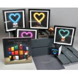 DOUG HYDE (BRITISH 1972) 'THE BOX OF LOVE', a limited edition box set containing a Bronze Sculpture,