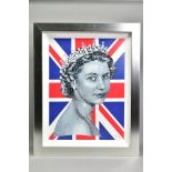 PAUL NORMANSELL (BRITISH 1978) 'HAPPY AND GLORIOUS', a limited edition print of H.M. The Queen,