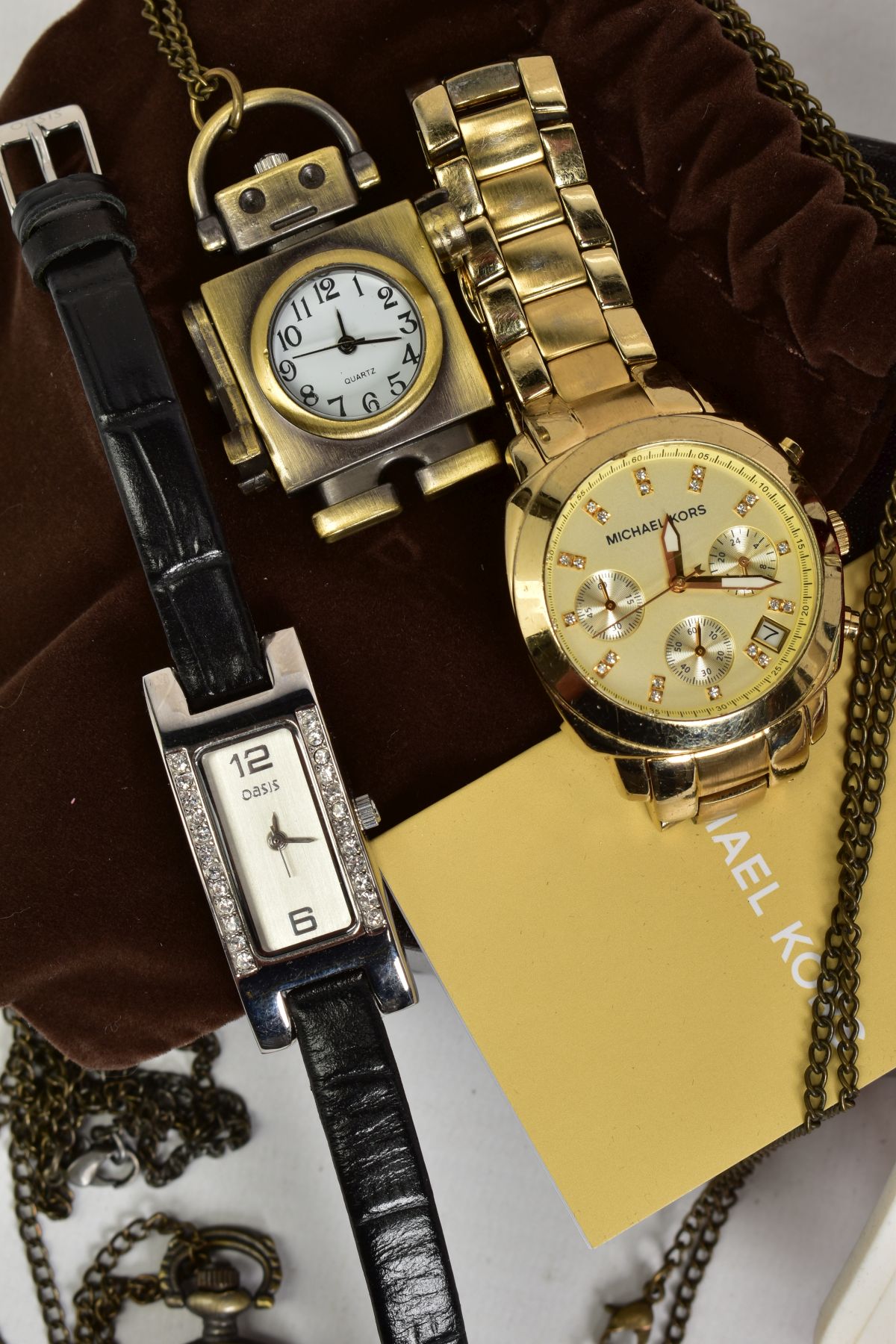 A SMALL SELECTION OF LADIES WRISTWATCHES AND POCKET WATCH, to include various names such as - Image 3 of 5