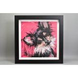 SAMANTHA ELLIS (BRITISH 1992) ' BECAUSE I'M WORTH IT', a limited edition print on board of a Terrier