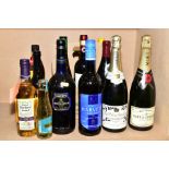 A COLLECTION OF WINE AND SPIRIT, comprising one bottle of Moet and Chandon Brut Imperial