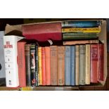 A BOX OF MAINLY VINTAGE CRIME FICTION, including, Agatha Christie, 'The Hand of Death' and other