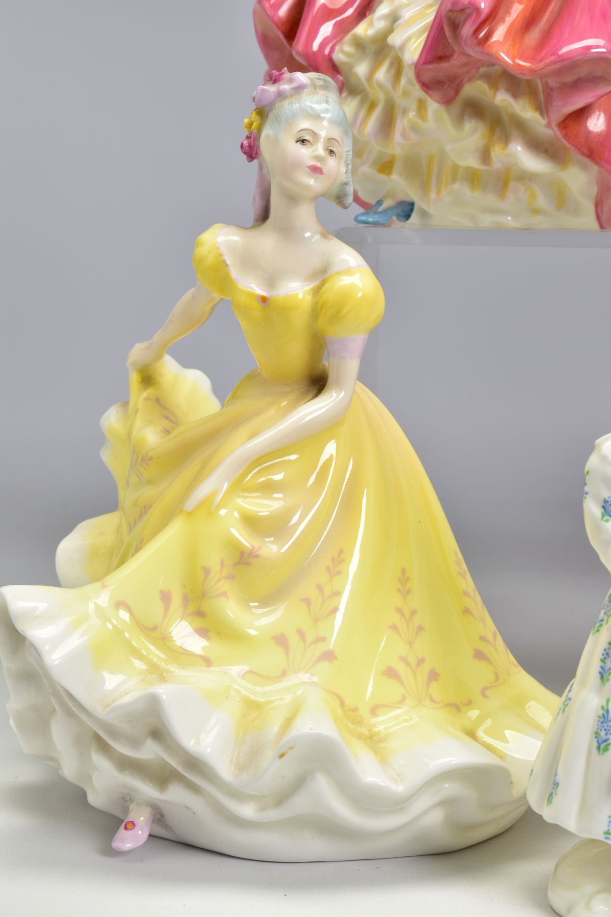 A GROUP OF FIGURES, comprising five Royal Doulton 'Happy Anniversary' HN3097 (seconds), 'Claire' - Bild 4 aus 7