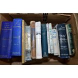 A BOX OF BOOKS ON SAILING/MARITIME HISTORY to include Villiers, Alan 'The Making of a Sailor',