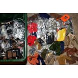 A QUANTITY OF ASSORTED ACTION MAN CLOTHING AND ACCESSORIES, to include Astronaut and Guardsman