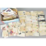 BOX OF MAINLY 20TH CENTURY GREAT BRITAIN POSTAL HISTORY, largely circulated with postmarks, note