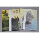 FIGHTING SHIPS, two volumes by Sam Willis 1750-1850 and 1850-1950, published by Quercus