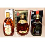 THREE BOTTLES OF BLENDED WHISKY, comprising one bottle of Crawford's Five Star Scotch Whisky, 70%