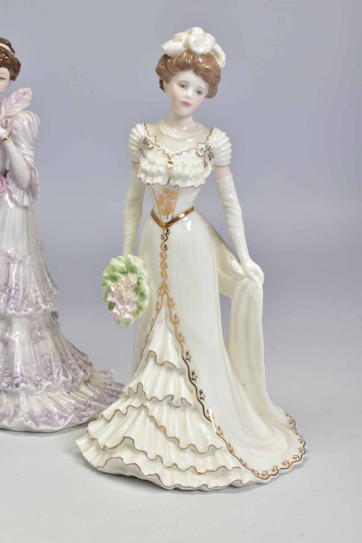 FIVE LIMITED EDITION COALPORT FIGURES, comprising two from Femmes Fatales, 'Little Langtry' No. - Bild 6 aus 6