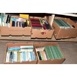 SIX BOXES OF BOOKS, including a series of 'Successful Gardening' books, Readers Digest novels,