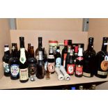 A COLLECTION OF BEER AND ALE, over thirty bottles of assorted producers including Kings Ale, Jubilee