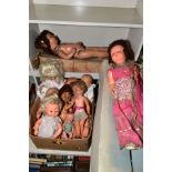 A BOXED RODDY DOLL, length 62cm, together with another boxed doll and a box of approximately