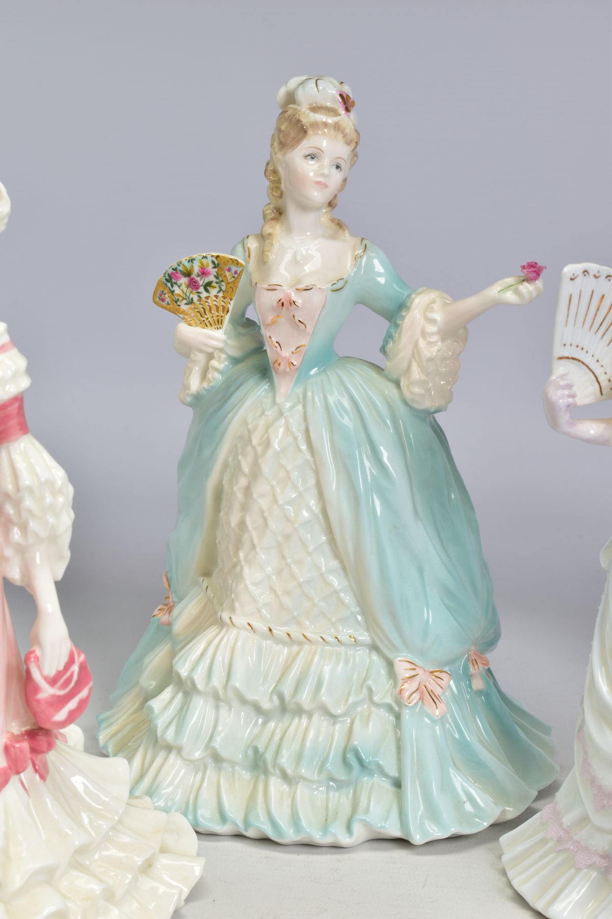 FIVE LIMITED EDITION COALPORT FIGURES, comprising two from Femmes Fatales, 'Little Langtry' No. - Bild 3 aus 6