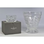 A WATERFORD CRYSTAL MILLENNIUM CHAMPAGNE BUCKET, stamped to base height 27cm x diameter 24.5cm,