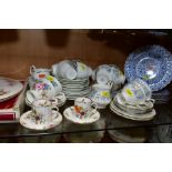 A QUANTITY OF ROYAL ALBERT, SUSIE COOPER AND OTHER TEA WARES, including a boxed Royal Albert
