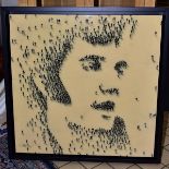 CRAIG ALAN (AMERICAN CONTEMPORARY) 'ELVIS THE KING II' a portrait of Elvis Presley in Alans