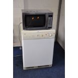 A ZANUSSI CONDENSER DRYER and a Panasonic Stainless Steel Microwave (2)
