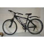A NIRVE FREEK GENTS MOUNTAIN BIKE with an oversized 6061 aluminium 19'' frame, front suspension,