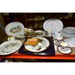 A COLLECTION OF CERAMICS to include Spode Copeland 'Blanche De Chine' dinner wares, Royal