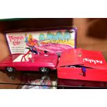 A BOXED PALITOY PIPPA'S CAR, No.32590, cerise Chevrolet Corvette with cream interior, appears