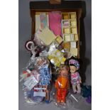 A QUANTITY OF AMANDA JANE DOLLS, FURNITURE, CLOTHING AND ACCESSORIES, minor damage and