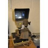 A VINTAGE PER LYM 4M OPTICAL VIEWER, with attachment