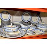 A BOOTHS 'CAMEO' DINNER SERVICE, including dinner plates, soup bowls, breakfast plates, oval meat
