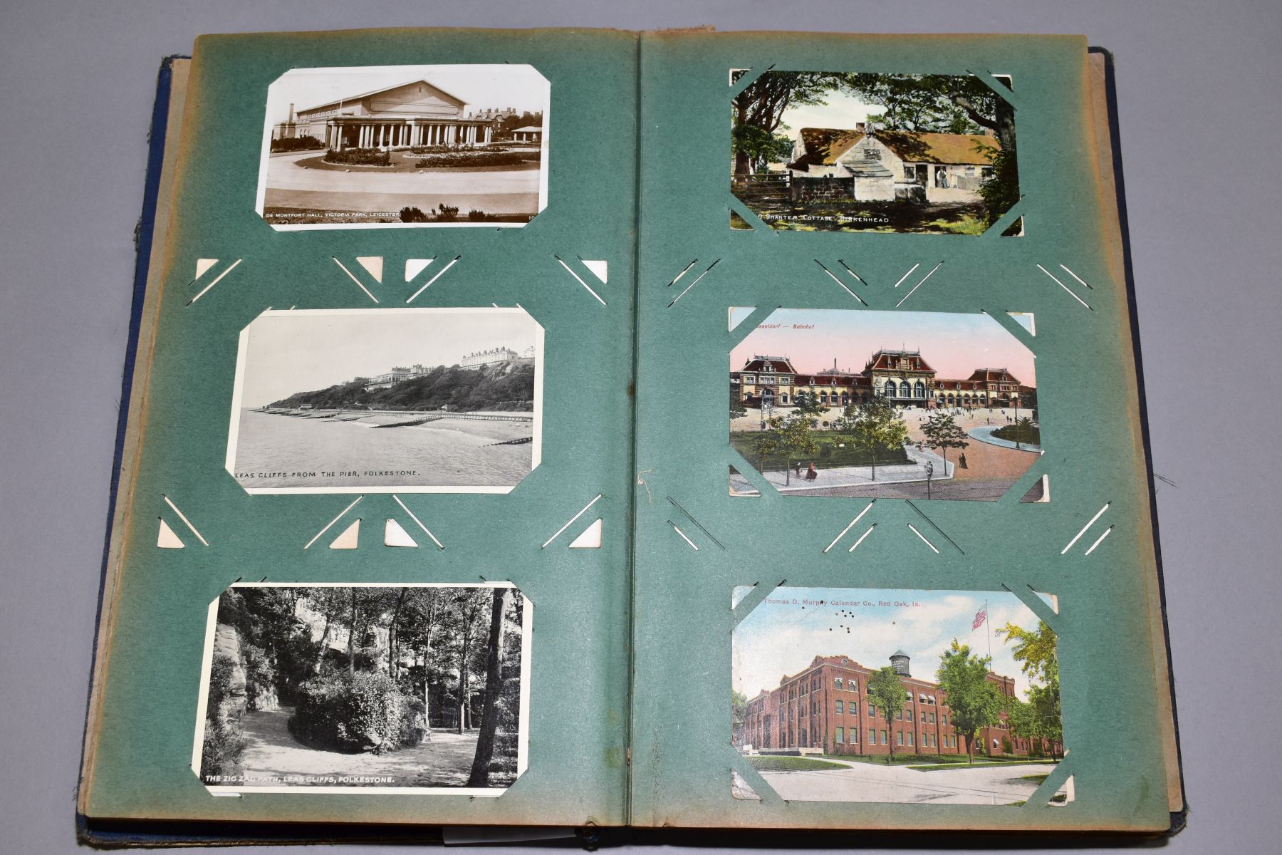 POSTCARDS, an album containing approximately three hundred and seventy five Edwardian and later - Image 4 of 6