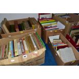 SIX BOXES OF BOOKS, including childrens, Warne's Book of Nursery Stories, fifteen Rev.W.Awdry