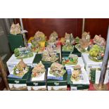 NINETEEN LILLIPUT LANE SCULPTURES (18 BOXED), comprising 'Little Bee' (symbol of membership 2000/