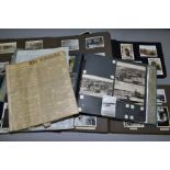 EPHEMERA, five albums of wartime related photographs and postcards from Britain, the Middle East and