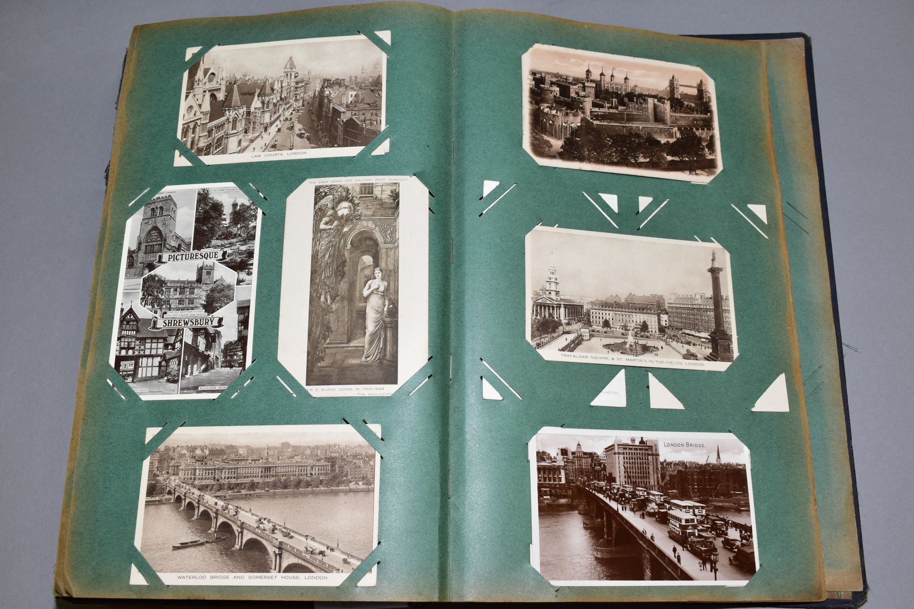 POSTCARDS, an album containing approximately three hundred and seventy five Edwardian and later - Image 5 of 6