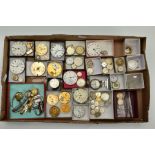 A SELECTION OF WRISTWATCHES WATCH MOVEMENTS, to include four ladies wristwatches such as Sekonda,