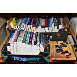 TWO BOXES OF BOOKS AND LOOSE MOSTLY COLLECTORS BOOKS AND ANTIQUES INTEREST, including Wade