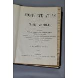 BACON, G.W. Edition Complete Atlas of The World, pub G W Bacon & Co 1891 The Patent Thumb Index