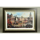 CHRISTIAN HOOK (BRITISH 1971) 'TRAFALGAR SQUARE, LONDON' a limited edition print 81/295 of a