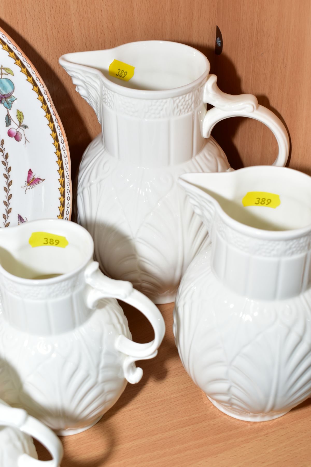 A GROUP OF SPODE, COALPORT AND MASONS CERAMICS, including a Coalport graduated set of four - Image 6 of 6