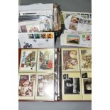 ROYAL MAIL POSTCARDS AND FIRST DAY COVERS, a collection of approximately 136 Royal mail postcards (