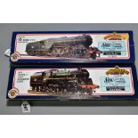 TWO BOXED BACHMANN OO GAUGE LOCOMOTIVES, class 4, No.75023 (31-101), B.R. green livery, Gresley V2