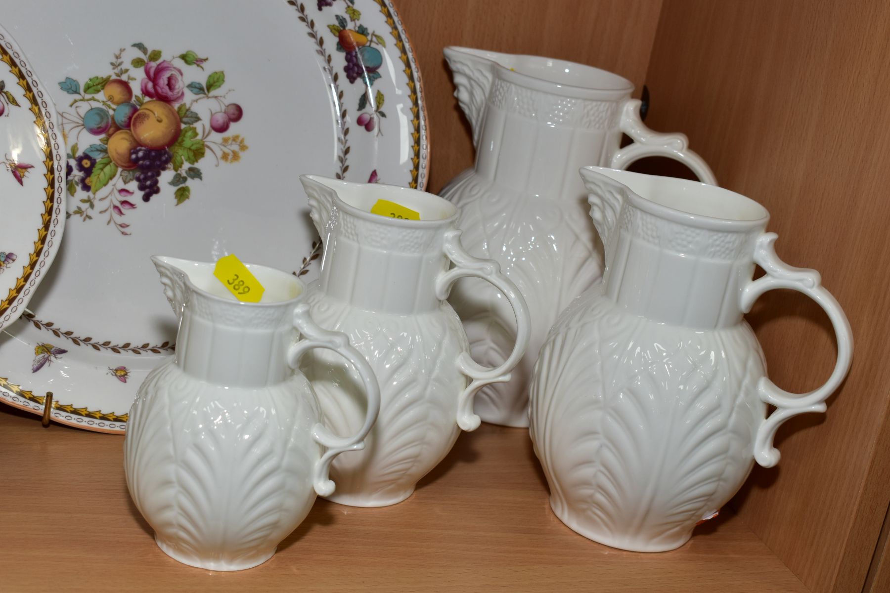 A GROUP OF SPODE, COALPORT AND MASONS CERAMICS, including a Coalport graduated set of four - Image 2 of 6