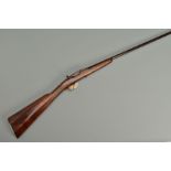A .410'' 21/2 CHAMBERED SINGLE BARREL SHOTGUN made in Europe fitted with a vertically hinged
