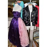 LADIES CLOTHING, to include a Selincourt silk ball gown size 12, John Charles and Carnegie dresses